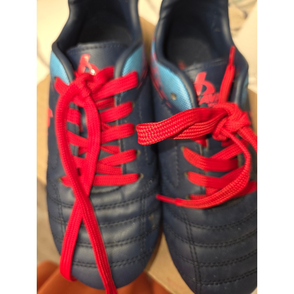 Brava Youth Soccer Cleats Navy Red Blue Boys Size 1.5D 174545 Athletic Shoes